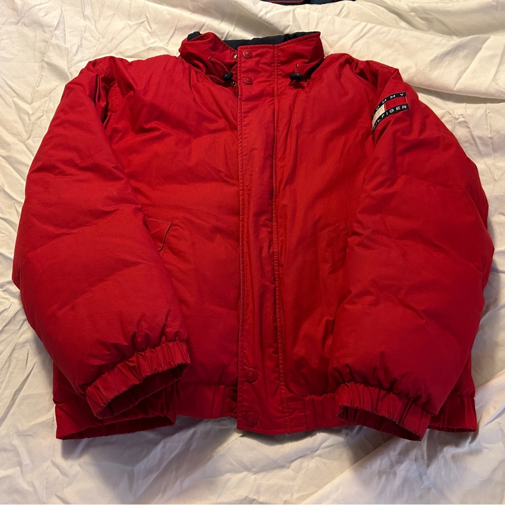 Tommy Hilfiger Down Red Puffer Jacket